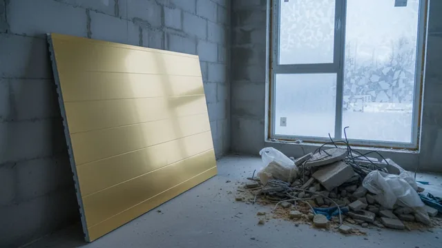 PIR-plaat met aluminium cachering